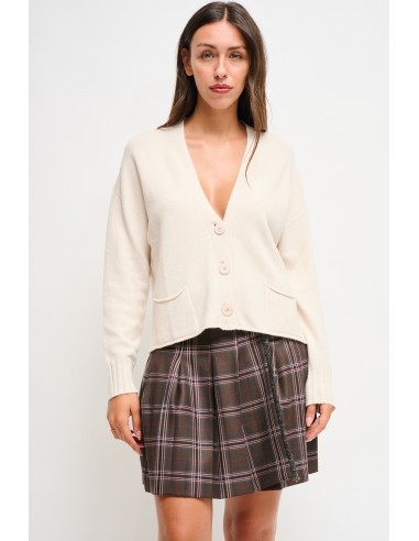 Cardigan com bolsos Maryley