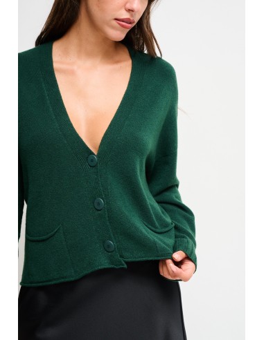 Cardigan com bolsos Maryley