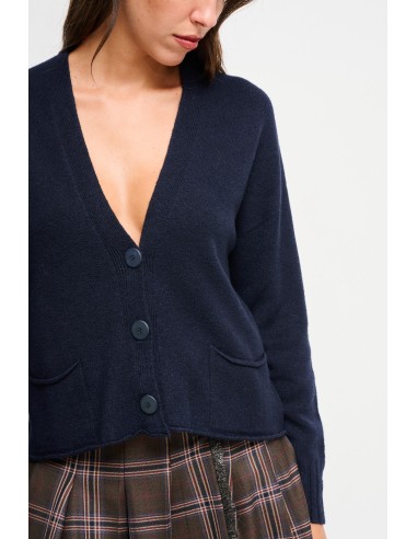 Cardigan com bolsos Maryley