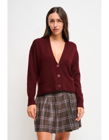 Cardigan com bolsos Maryley