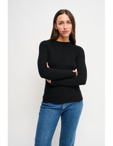 Camisola De Mangas Compridas Canelada Maryley