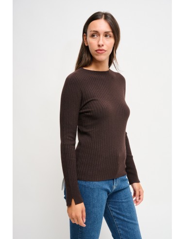 Camisola de Mangas Compridas Canelada Maryley