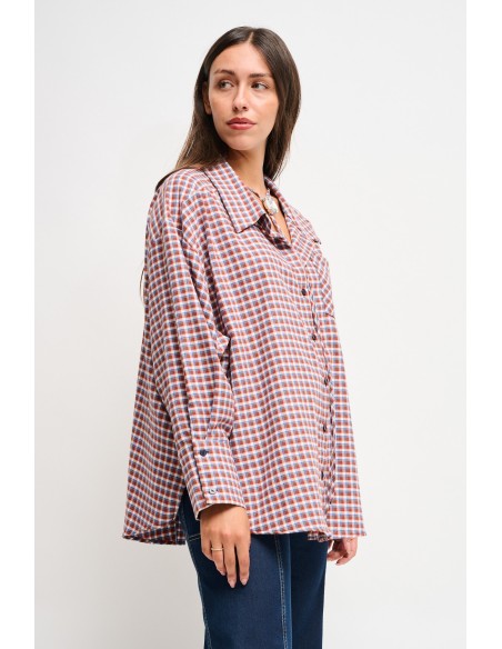 Camisa Xadrez com Cordão Maryley