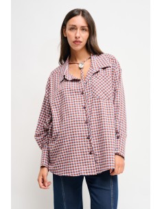 Camisa Xadrez com Cordão Maryley