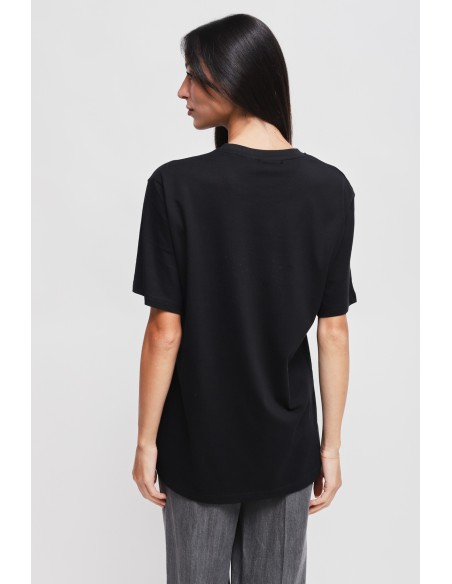 T-shirt em algodão com estampa de ursinho Maryley
