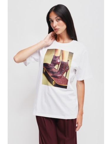 T-shirt Casual Chic em Algodão com Estampa Maryley