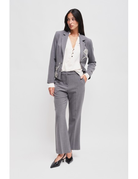 Calças Boca-de-sino Maryley