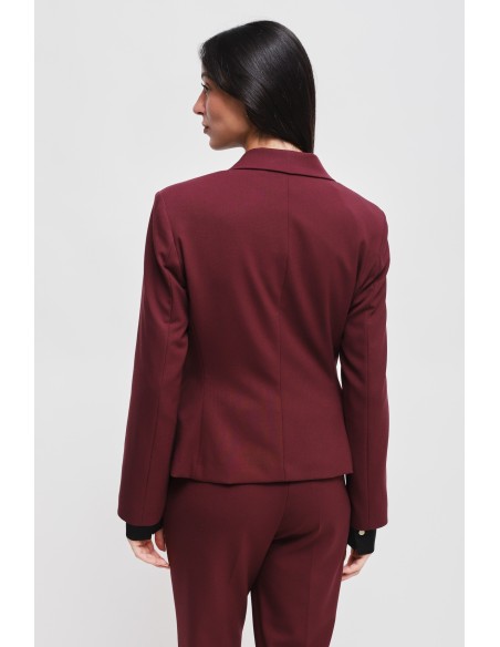 Casaco com aplicações em strass Maryley