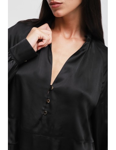 Blusa em viscose com folhos Maryley