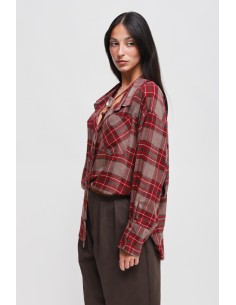 Camisa Xadrez com Laço Maryley 2