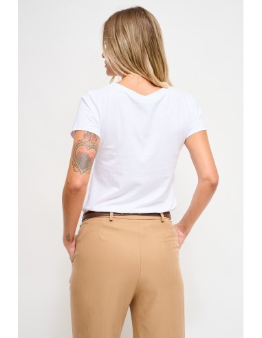 T-shirt em algodão com estampa de ursinho Maryley