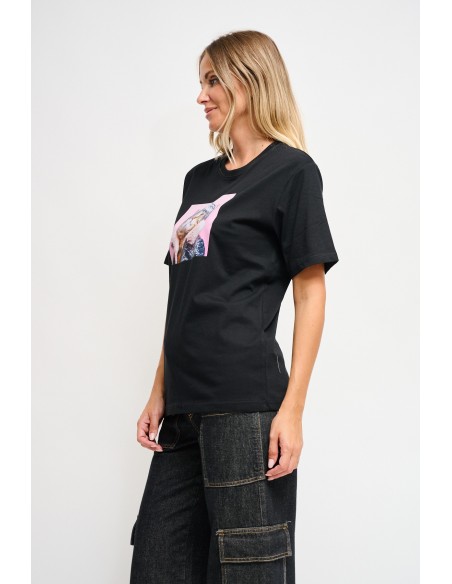 T-shirt Casual Chique com Estampa Maryley