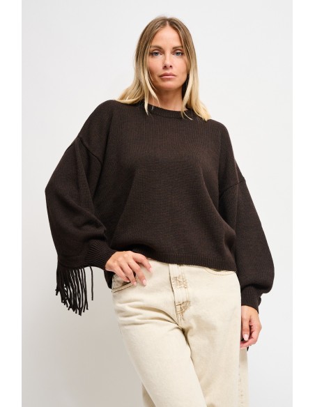 Camisola com franjas Maryley
