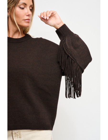 Camisola com franjas Maryley