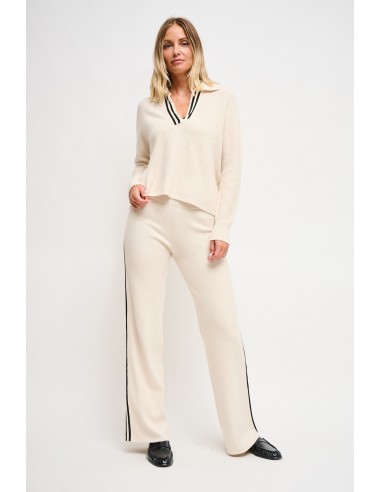 Polo de Malha com Faixa Lateral Maryley