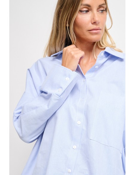 Camisa Oversize em Algodão Maryley