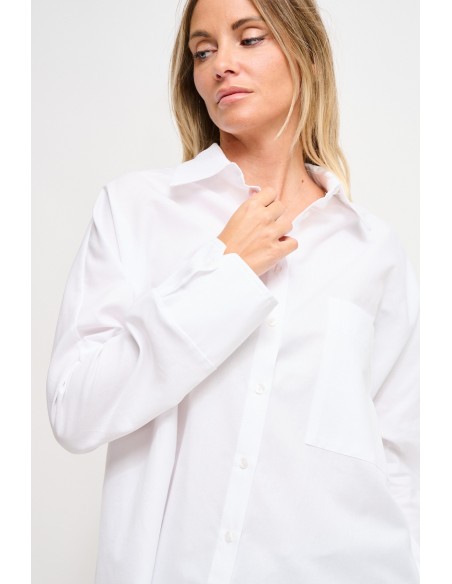 Camisa Oversize em Algodão Maryley