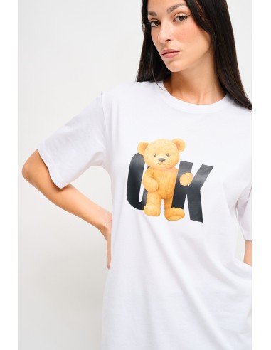 T-shirt casual chique com estampado Maryley