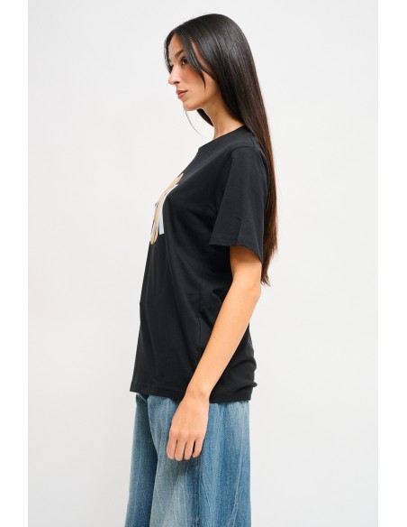 T-shirt casual chique com estampa Maryley