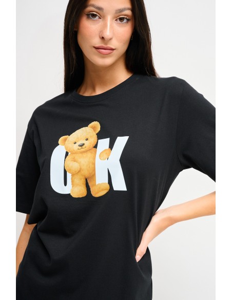 T-Shirt Casual Chic com Estampa Maryley