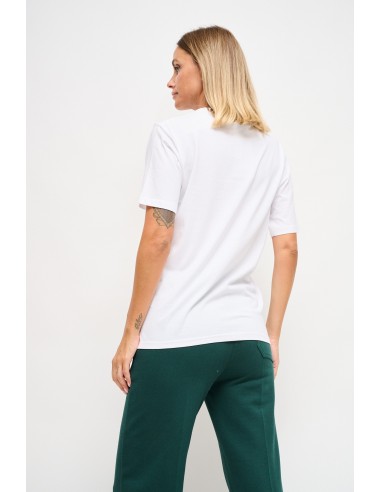 T-shirt de algodão com estampa Maryley