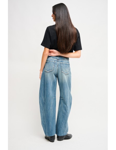Calças jeans Barrel Maryley