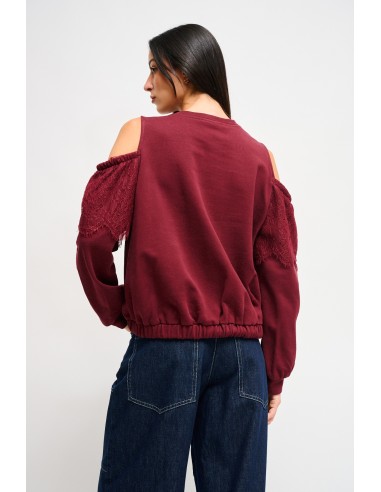 Camisola em algodão com ombros descobertos Maryley