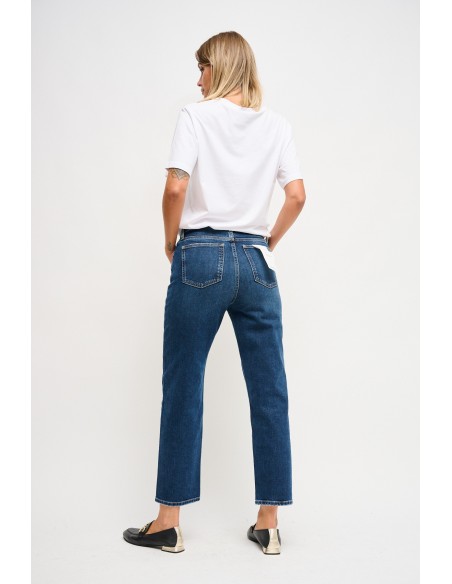 Jeans Boston Corte Slim Solto Maryley