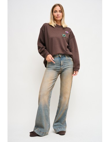 Jeans Atlanta corte de perna larga Maryley
