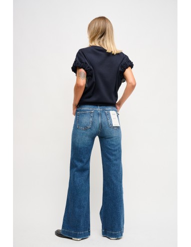 Calças de ganga Atlanta, corte wide leg Maryley