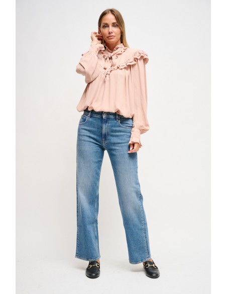 Jeans Houston Corte Largo Maryley