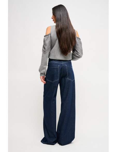 Calças jeans baggy Maryley