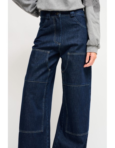 Calças jeans baggy Maryley