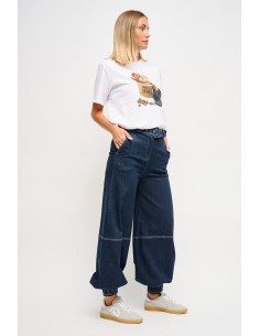Jeans Baggy com Cinto Maryley 2