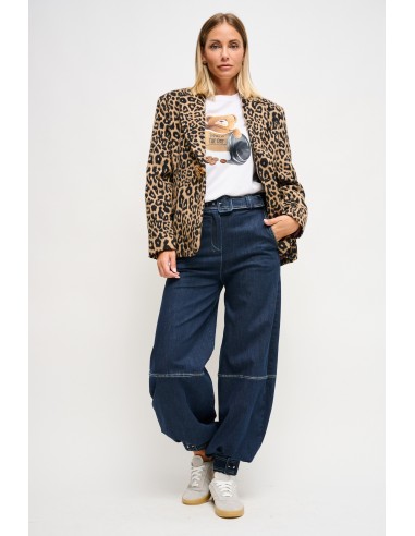 Jeans Baggy Com Cinto Maryley