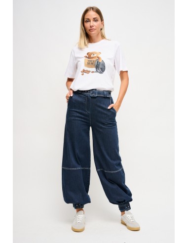 Jeans Baggy com Cinto Maryley