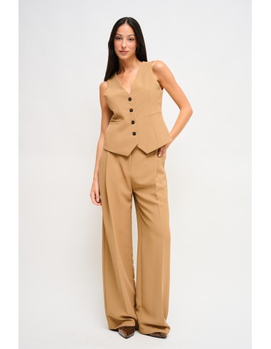 Conjunto Colete e Calça Pantalona Maryley