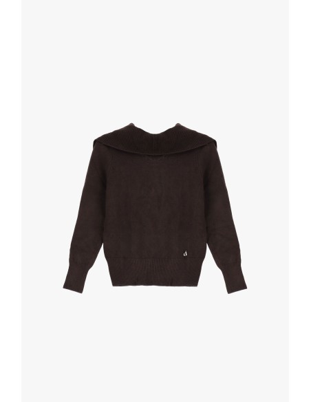 Camisola Decote Posterior Gola Ampla Dixie