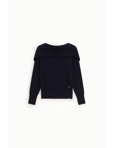 Camisola com decote posterior e gola ampla Dixie