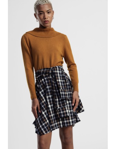 Camisola com decote traseiro e gola ampla Dixie