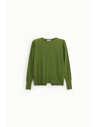 Camisola Gola Redonda Com Mangas Compridas E Detalhe Nas Costas Dixie