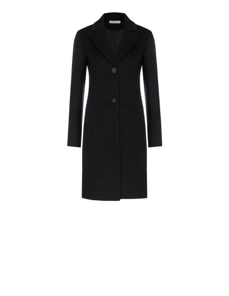 Casaco Médio Acinturado em Veludo Rinascimento