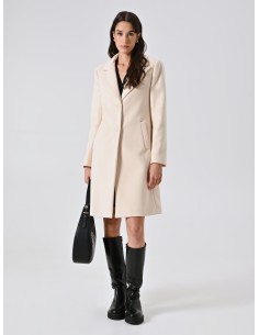 Casaco Médio Cinturado em Velour Rinascimento 2