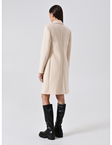 Casaco Médio Cintado em Veludo Rinascimento