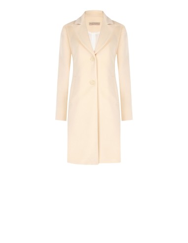 Casaco médio cintado em velour Rinascimento