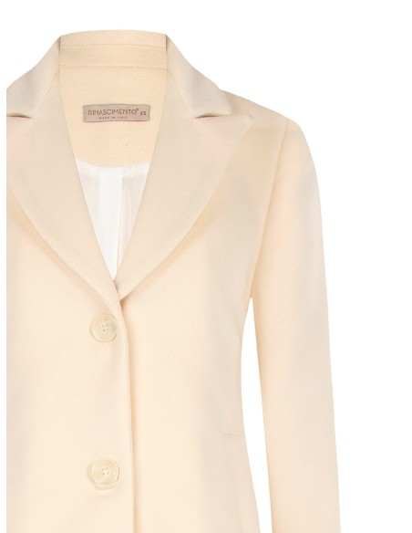 Casaco Médio Cinturado em Veludo Rinascimento