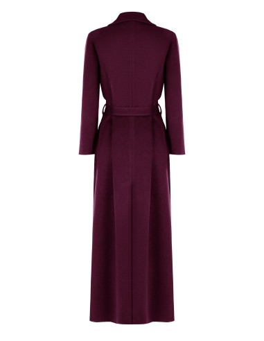 Casaco Spolverino Extra Longo em Velour com Cinto a Condizer Rinascimento