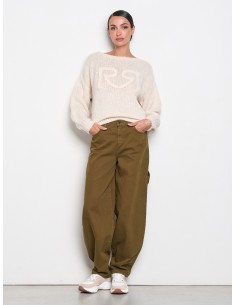 Jeans Bollon com detalhes cargo Rinascimento