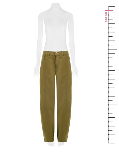 Jeans Bollon com detalhes cargo Rinascimento