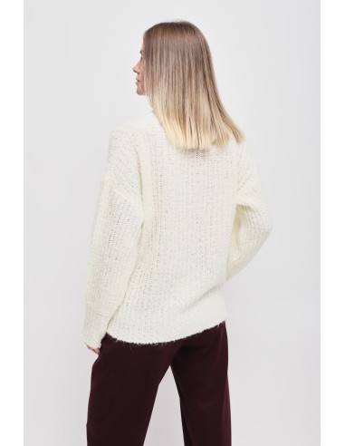 Camisola de Mohair com Decote em V Maryley